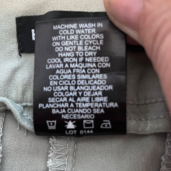 Harry Radley Gray Pull-on Bermuda Mid-Length Women's Shorts M Casual Summer - Picture 4 of 11